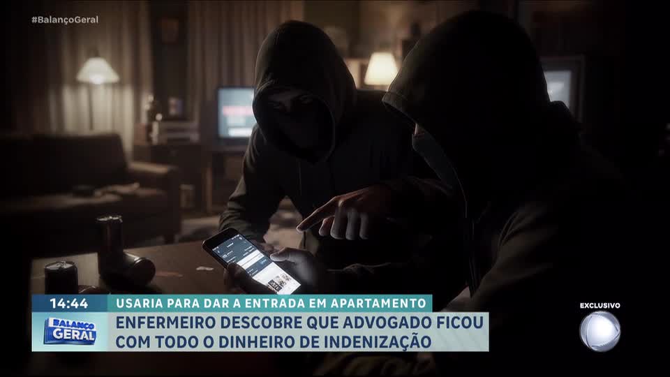 Enfermeiro é vítima de assalto e golpe após obter empréstimo para apartamento