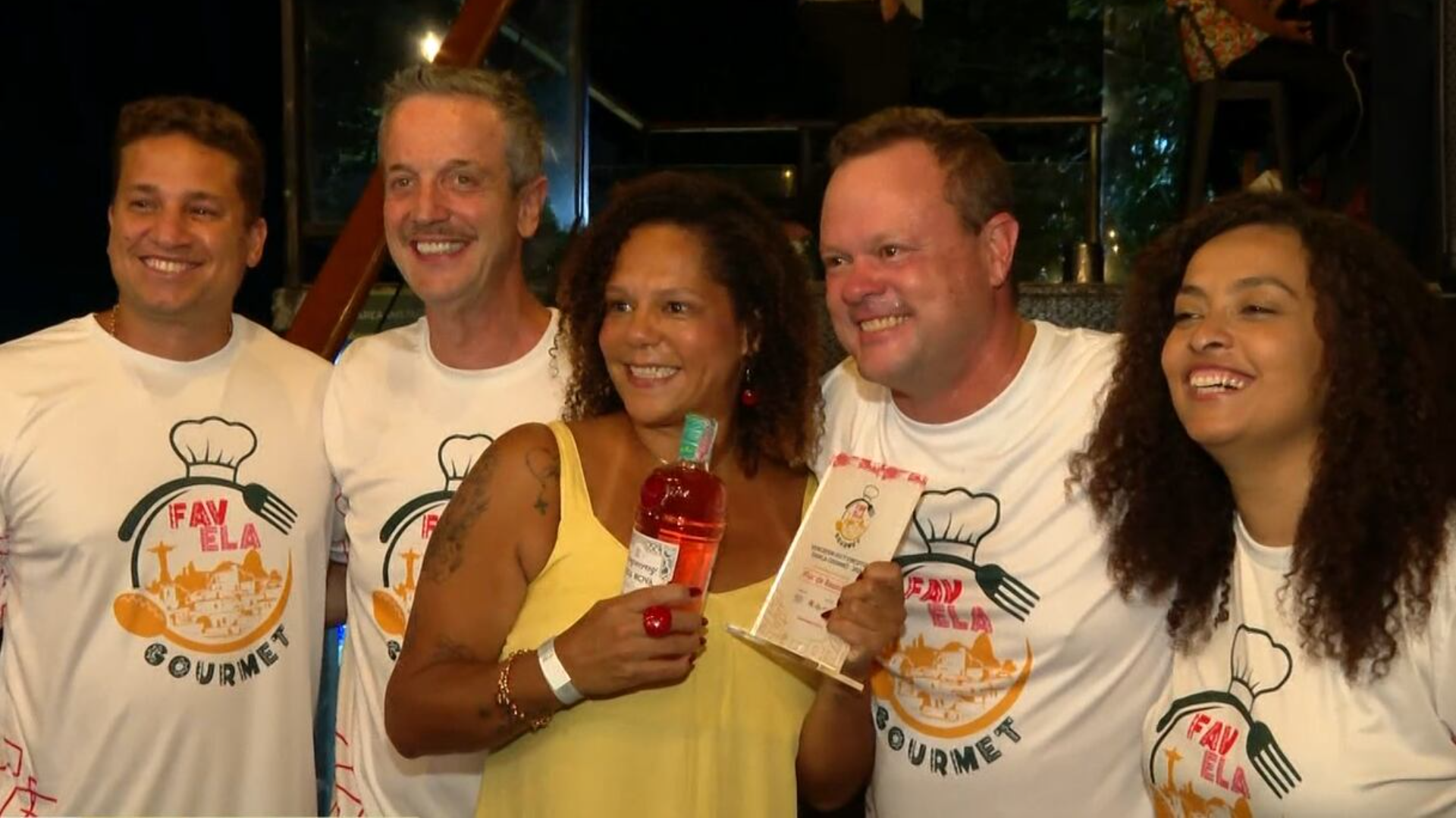 Circuito Favela Gourmet premia vencedores do concurso no mirante da Rocinha