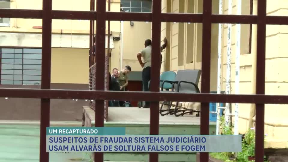 Suspeitos de fraudar sistema judiciário usam alvarás de soltura falsos e fogem em Minas Gerais