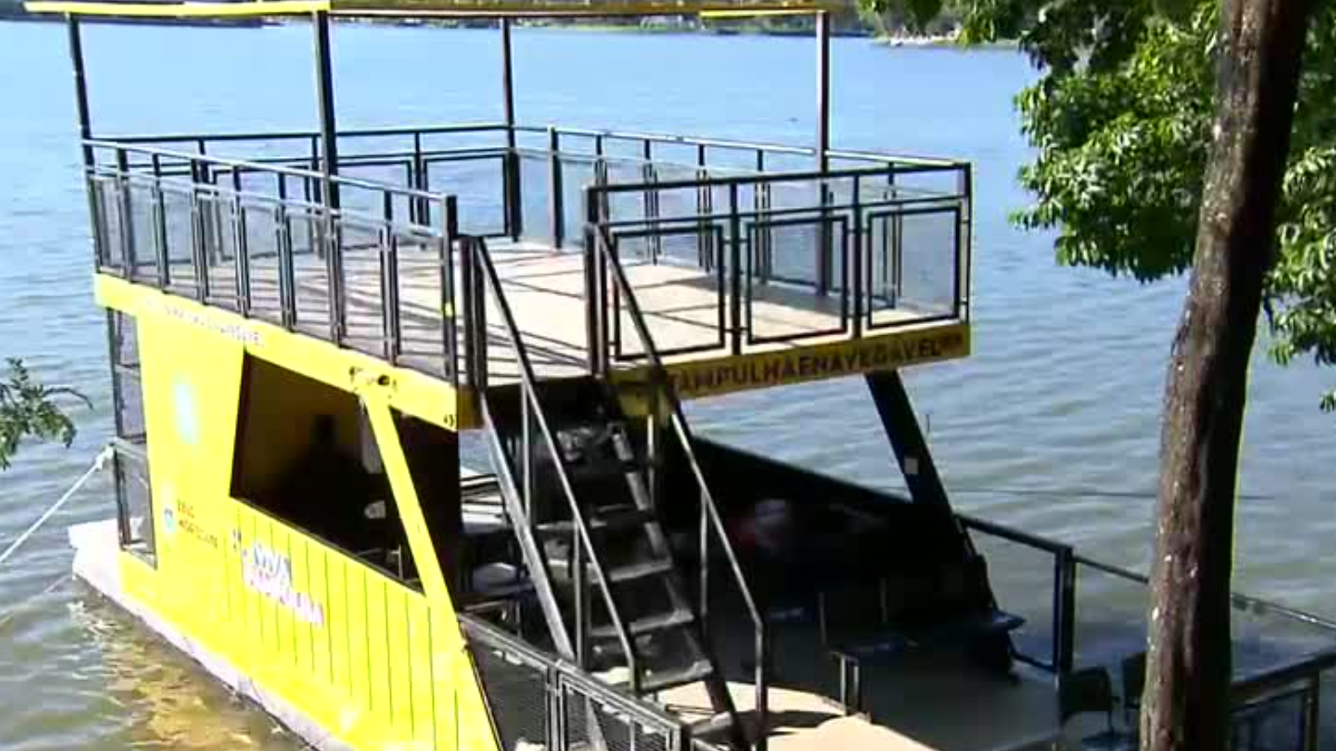 "Capivarã": catamarã que vai fazer passeio na Lagoa da Pampulha ganha nome após votação