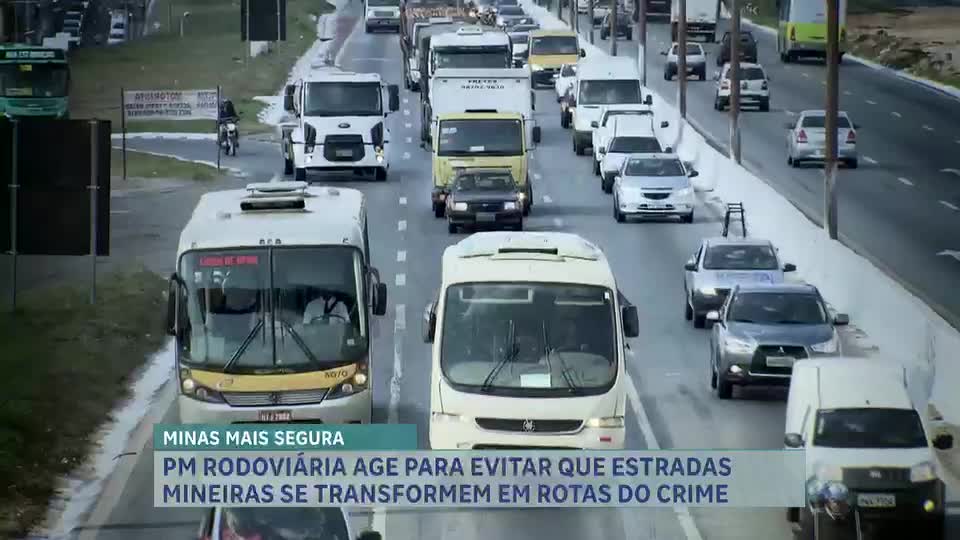 PM Rodoviária age para evitar que estradas mineiras se transformem em rotas do crime em Minas Gerais