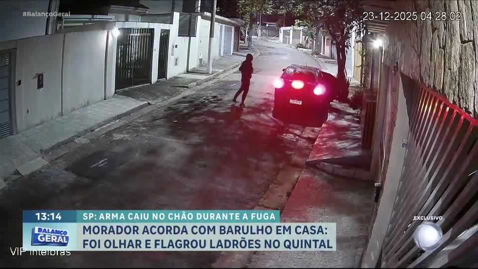Quatro suspeitos são detidos após serem flagrados durante assalto à residência na zona oeste de SP