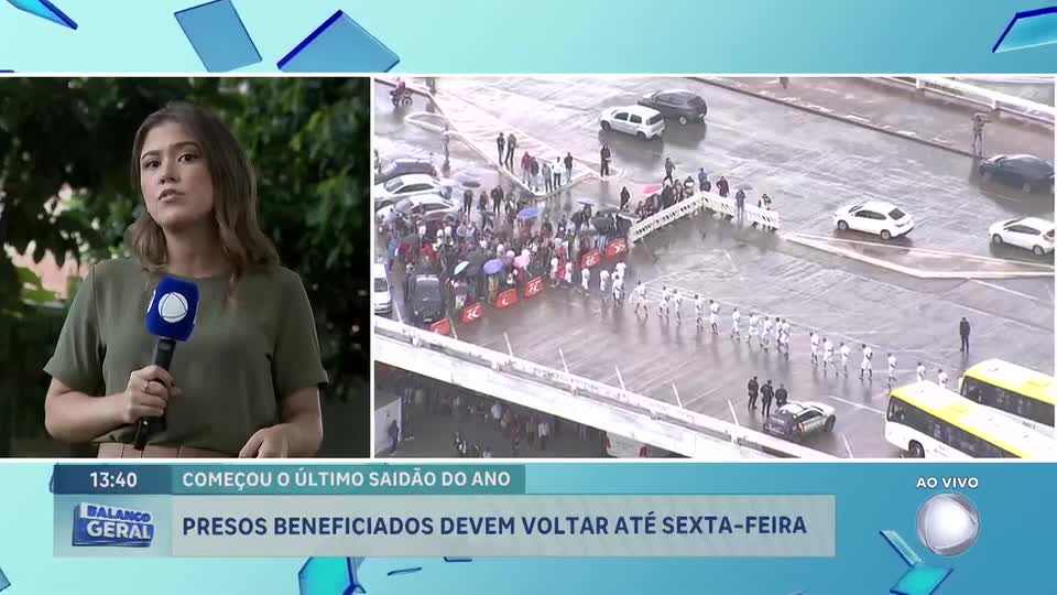Última saída temporária do ano beneficia cerca de 1.700 detentos no DF