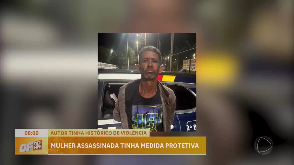 Vítima de feminicídio em Taguatinga (DF) tinha medida protetiva contra o agressor