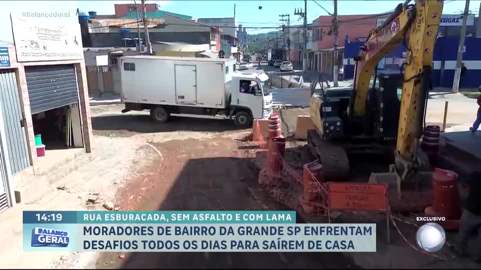 Balança Povão: Obra que já dura três anos causa transtornos aos moradores de Carapicuíba (SP)