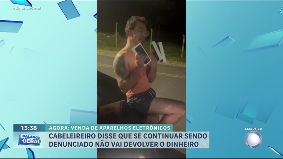 Cabeleireiro é suspeito de aplicar golpes com venda de eletrônicos em SP