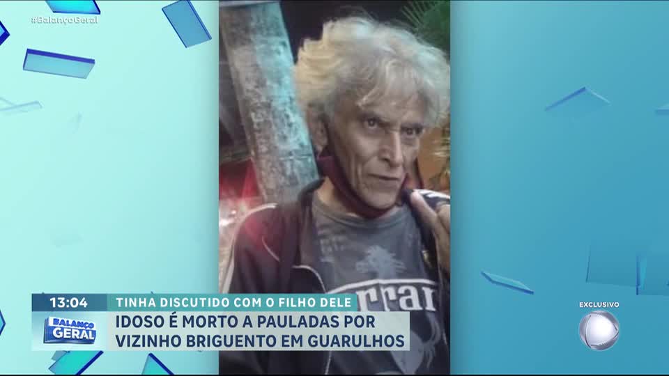 Idoso de 74 anos é morto a pauladas por vizinho em Guarulhos (SP)