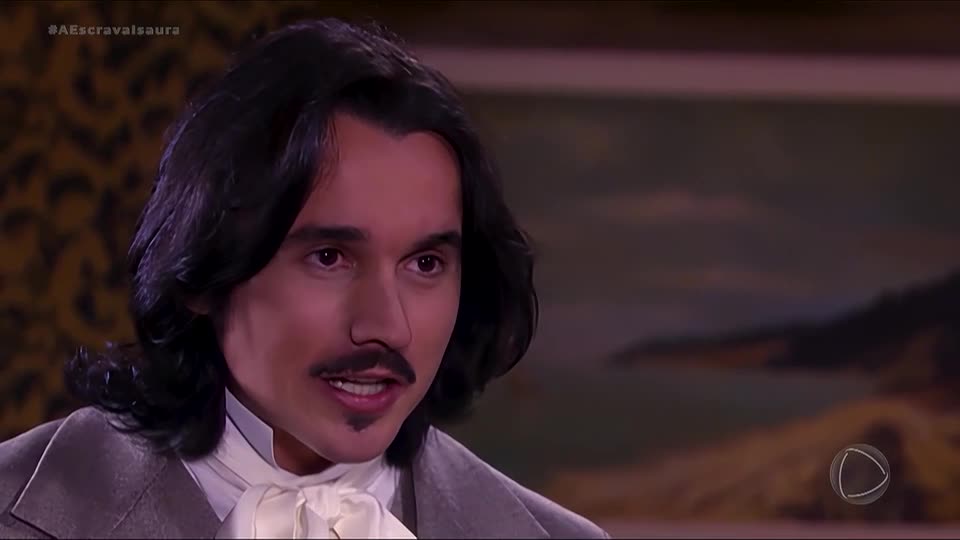 Geraldo fica encantado com Malvina e tenta conquistá-la | A Escrava Isaura