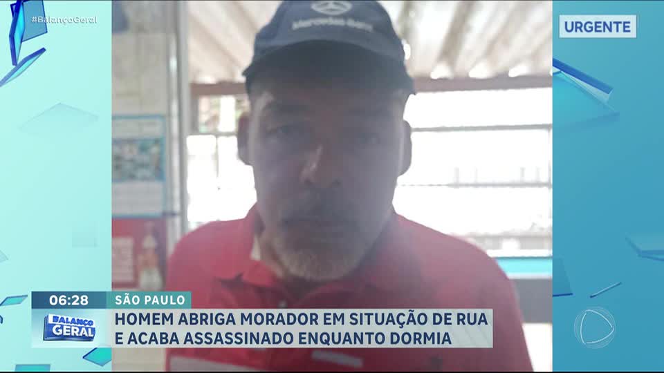 Homem abriga morador em situação de rua e é morto a pauladas em São Bernardo do Campo