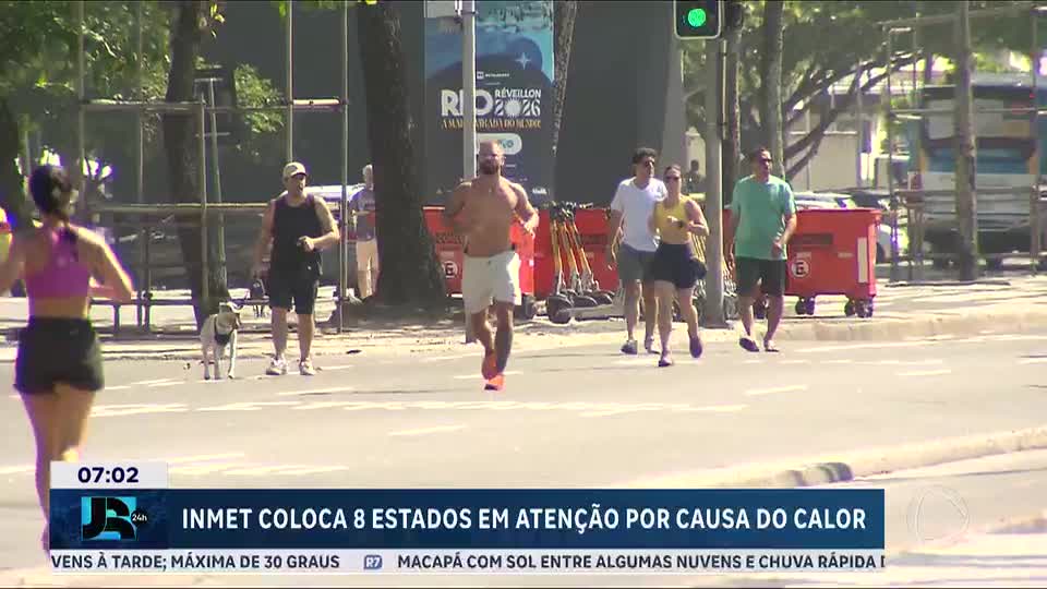 Onda de calor afeta regiões do Brasil com altas temperaturas