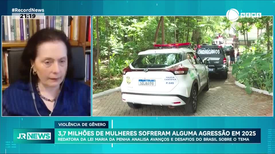 3,7 milhões de mulheres sofreram alguma agressão em 2025