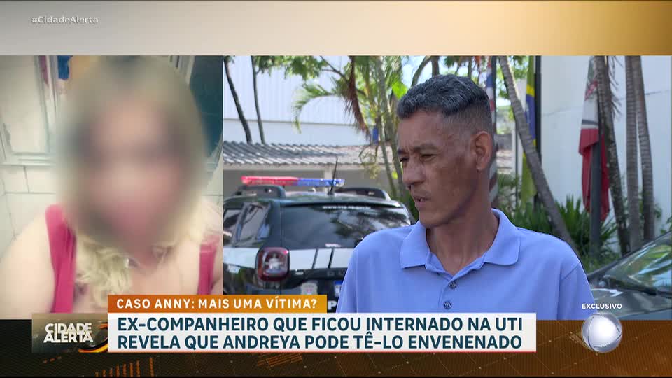 Ex-companheiro de suspeita de envenenamento de menina de 4 anos acredita ter sido vítima também