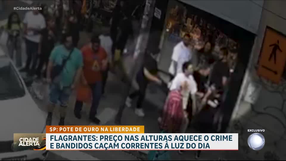 ‘Gangue da correntinha’ ameaça bairro da Liberdade em São Paulo