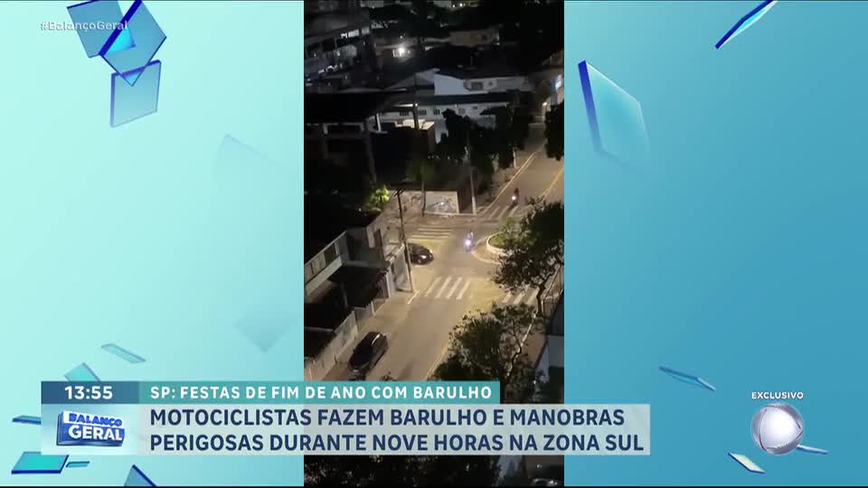 Moradores da zona sul de SP denunciam manobras perigosas e barulho de motos