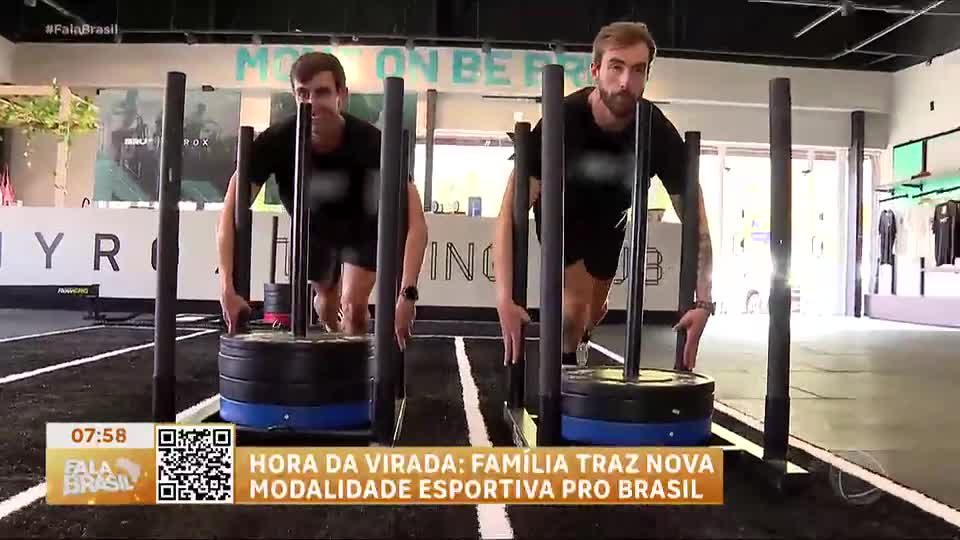 Família traz nova modalidade esportiva para o Brasil