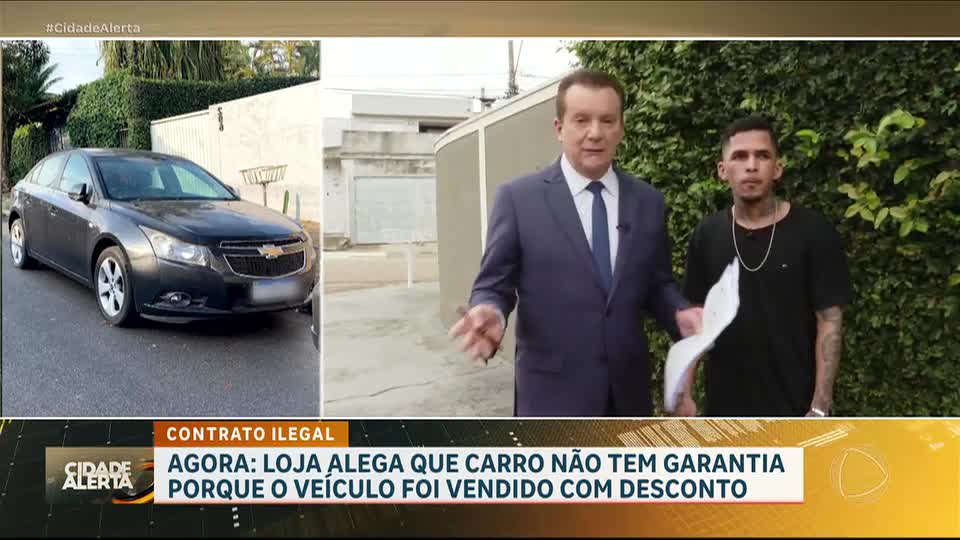 Jovem descobre defeito após comprar carro usado e enfrenta impasse com a loja