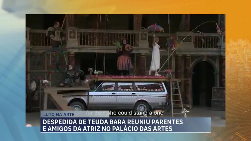 Despedida emocionante para a atriz Teuda Bara reúne amigos e familiares em BH