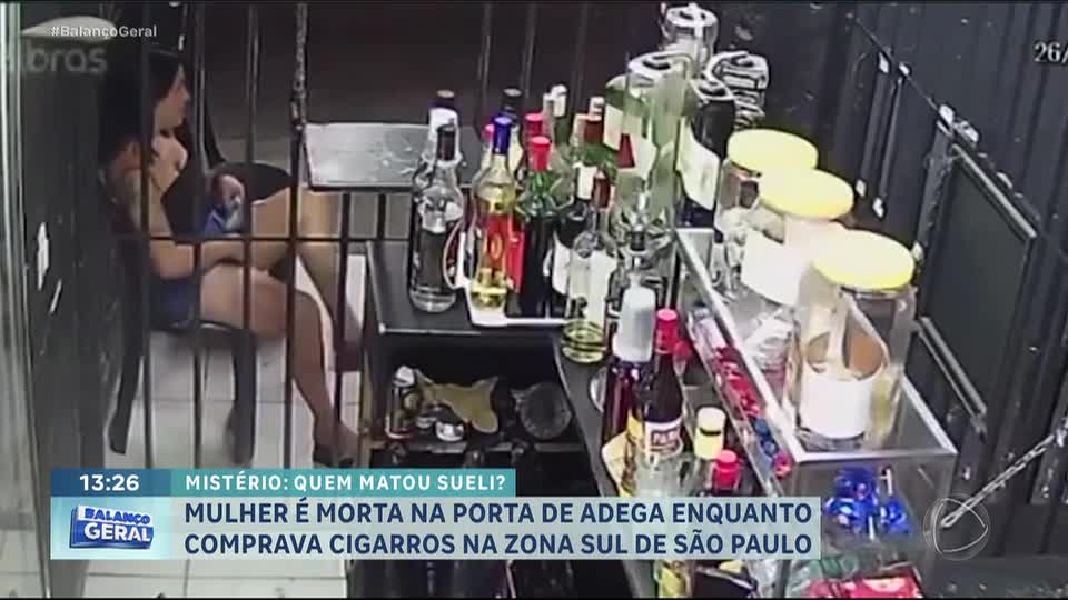 Mulher é assassinada a tiros enquanto comprava cigarros em adega na zona sul de São Paulo