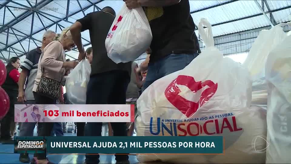 Igreja Universal impacta milhões de pessoas com ações sociais em 2025