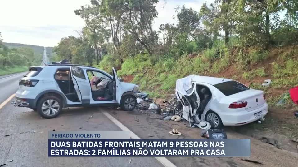 Minas Gerais lidera ranking de acidentes com mortes no período de festas de fim de ano no Brasil