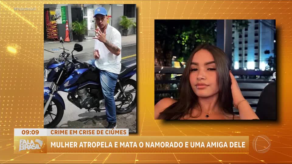 Testemunhas dizem que outra pessoa estava no carro de mulher que atropelou e matou namorado e amiga