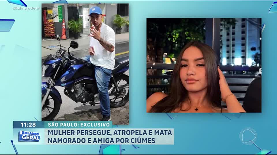 Jovem enviou mensagens com ameaças antes de atropelar e matar namorado e amiga dele