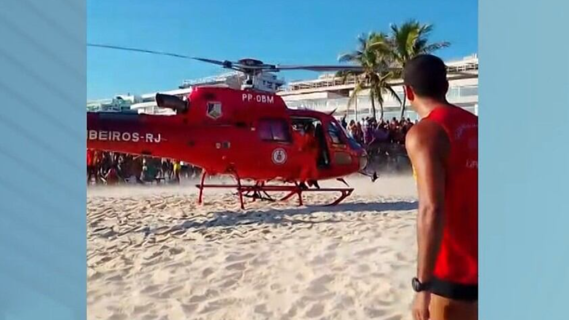 Troca de tiros deixa homem ferido na praia do Recreio, zona sudoeste do Rio