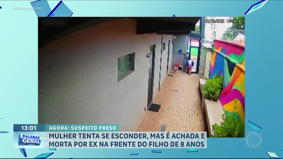 Mulher é morta pelo ex-companheiro na frente do filho de 8 anos