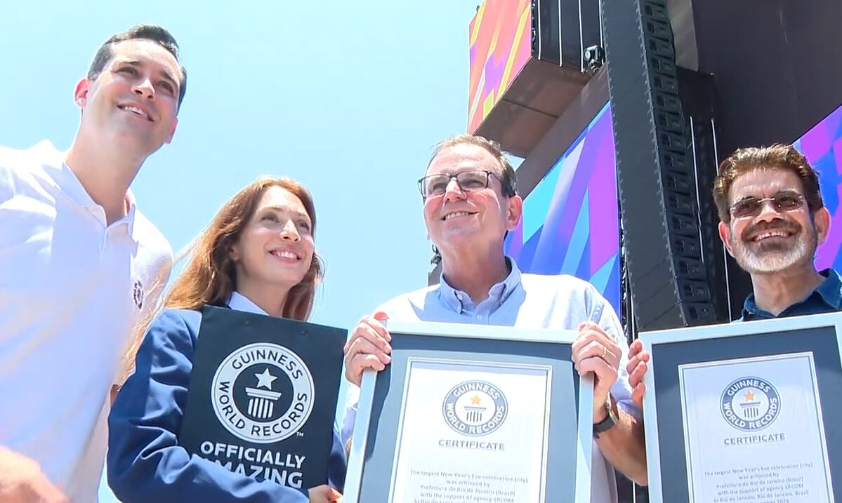 Festa em Copacabana está quase pronta após prêmio de maior celebração do mundo para Réveillon do Rio