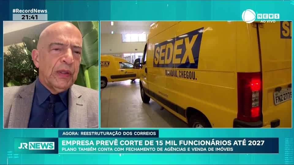 Correios prevê corte de 15 mil funcionários até 2027