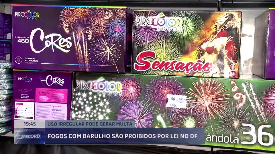 DF registra 226 casos de queimaduras e reforça alerta sobre uso de fogos de artifício