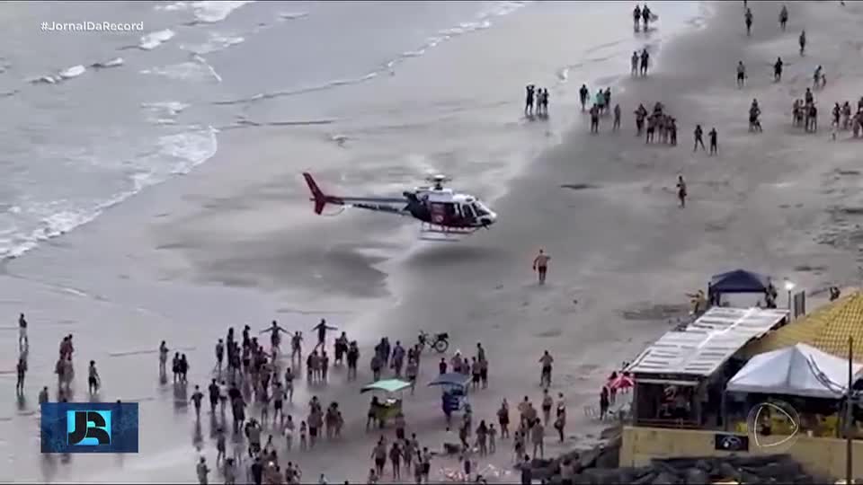 Bombeiros apontam praias mais perigosas e salvamentos no litoral paulista