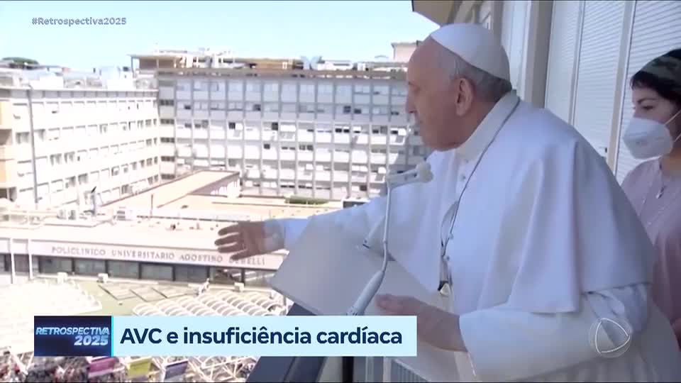 Papa Francisco morre e o mundo se despede de grandes personalidades em 2025