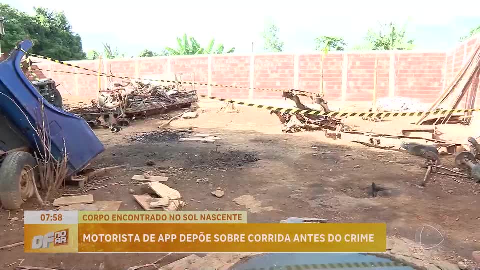 Motorista diz ter comprado diesel para queimar lixo a pedido de suspeito de homicídio