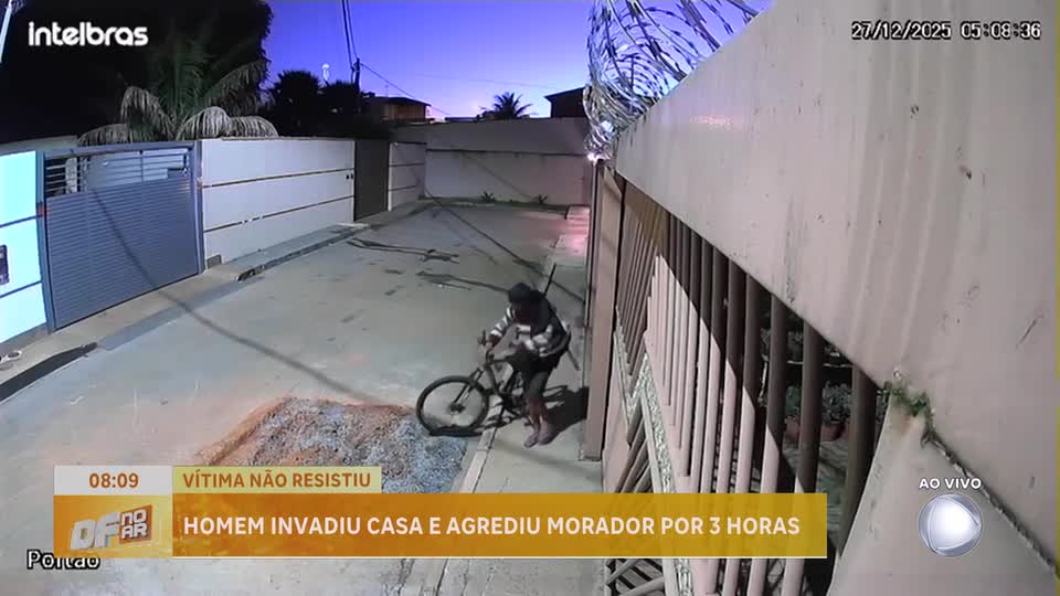 Homem de 55 anos morre após tortura em latrocínio em Vicente Pires (DF)