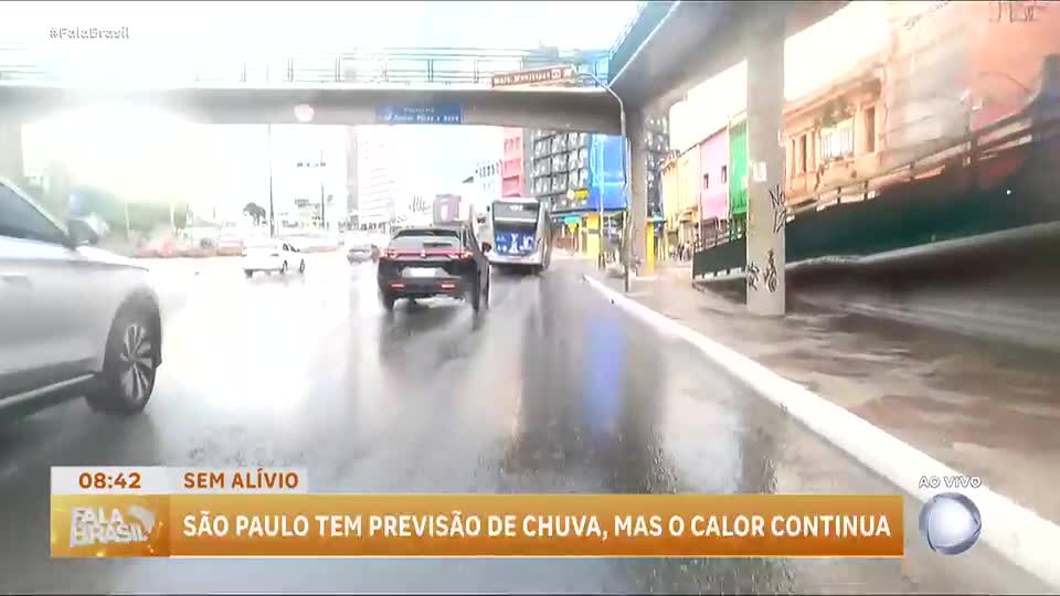 São Paulo tem previsão de chuva, mas calor continua