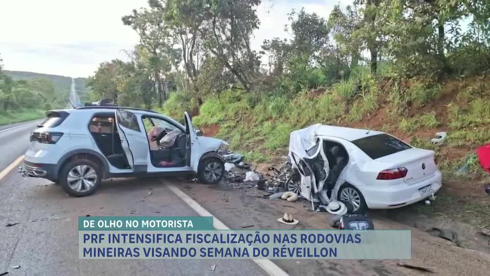 Polícia Federal intensifica fiscalização nas rodovias mineiras durante o feriado de Ano Novo