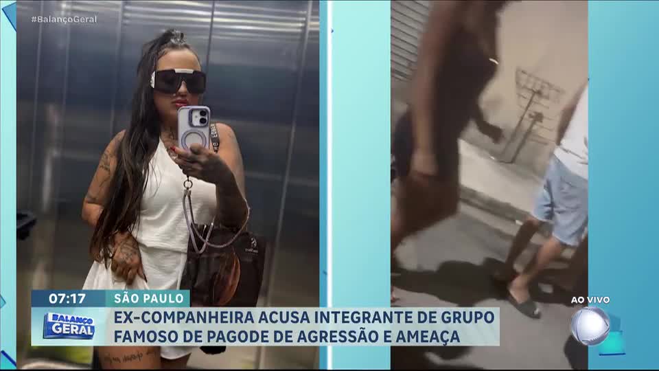 Ex-companheira acusa integrante de grupo de pagode de agressão em São Paulo