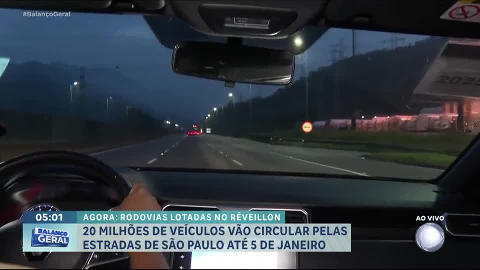Saída para o Réveillon: SP registra trânsito congestionado e atrasos nos terminais rodoviários