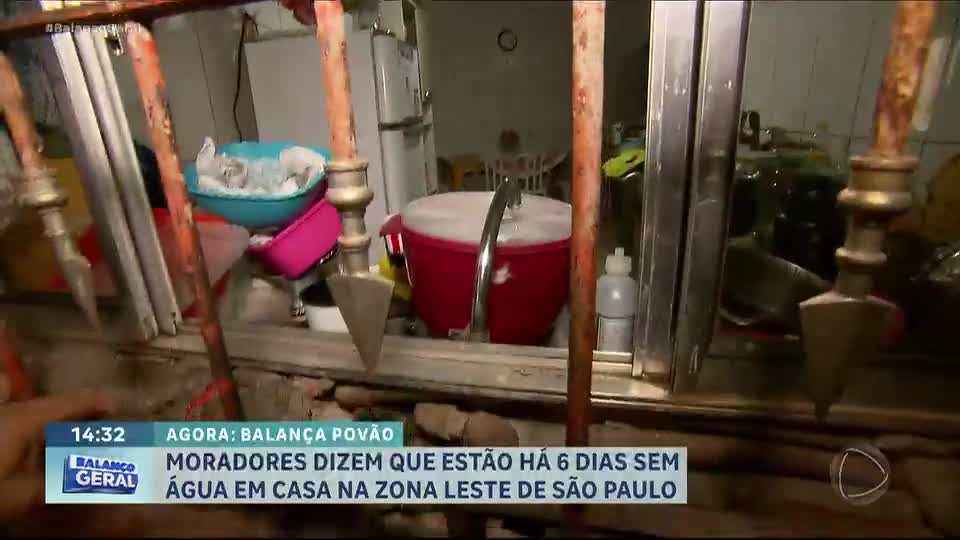 Balança Povão: Moradores de comunidade enfrentam falta de água na zona leste de São Paulo