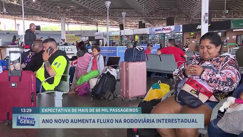 Movimento no Terminal Rodoviário de Brasília cresce com a chegada do Réveillon