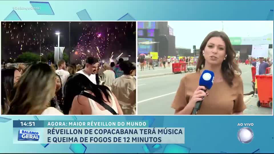 Réveillon de Copacabana é reconhecido como o maior do mundo