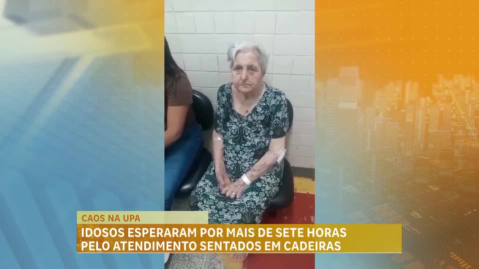 Idosos esperam por mais de sete horas pelo atendimento em Belo Horizonte