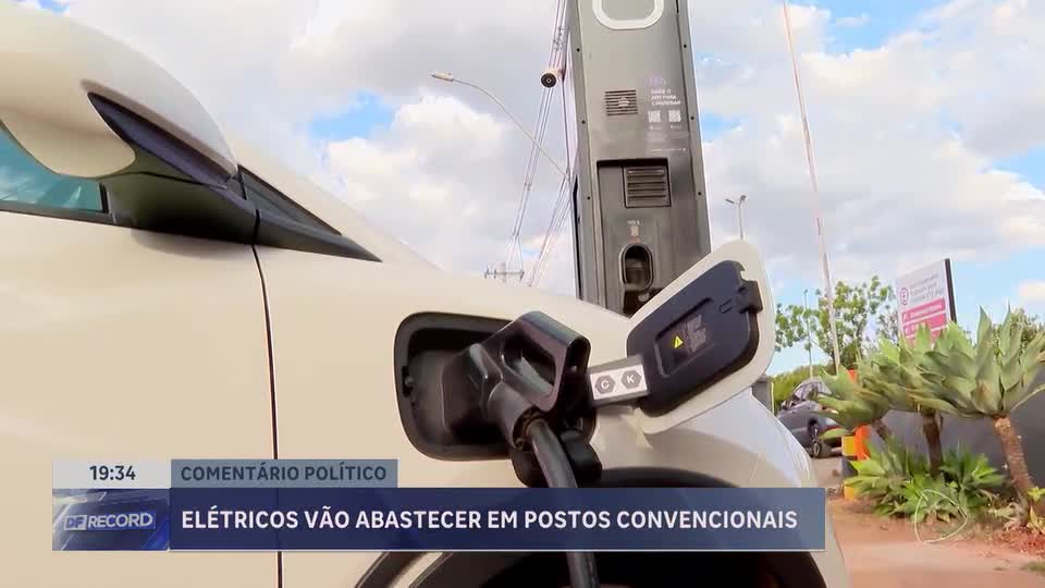 Projeto autoriza instalação de pontos de recarga para veículos elétricos em postos do DF