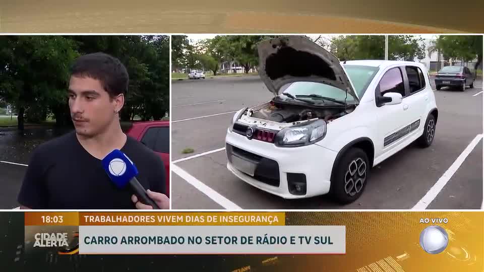 Furto em estacionamento público de Brasília reforça sensação de insegurança